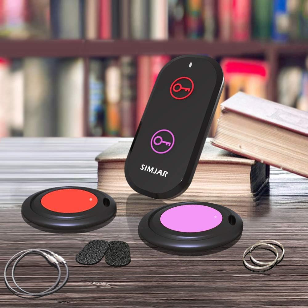 RF Wireless Key Tracker – 2 Receivers + Remote Control Locator