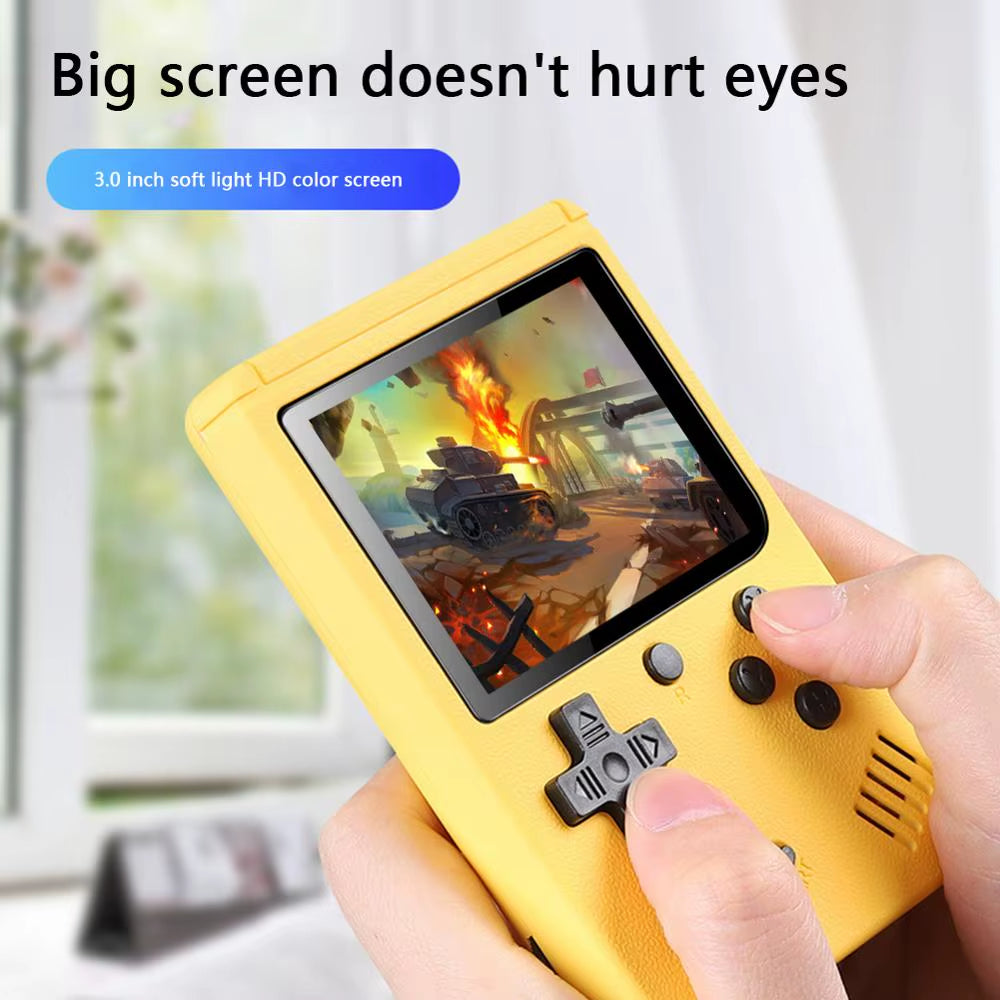 400-in-1 Mini Retro Handheld Game Console – 3.0" Portable 8-Bit Gaming Player