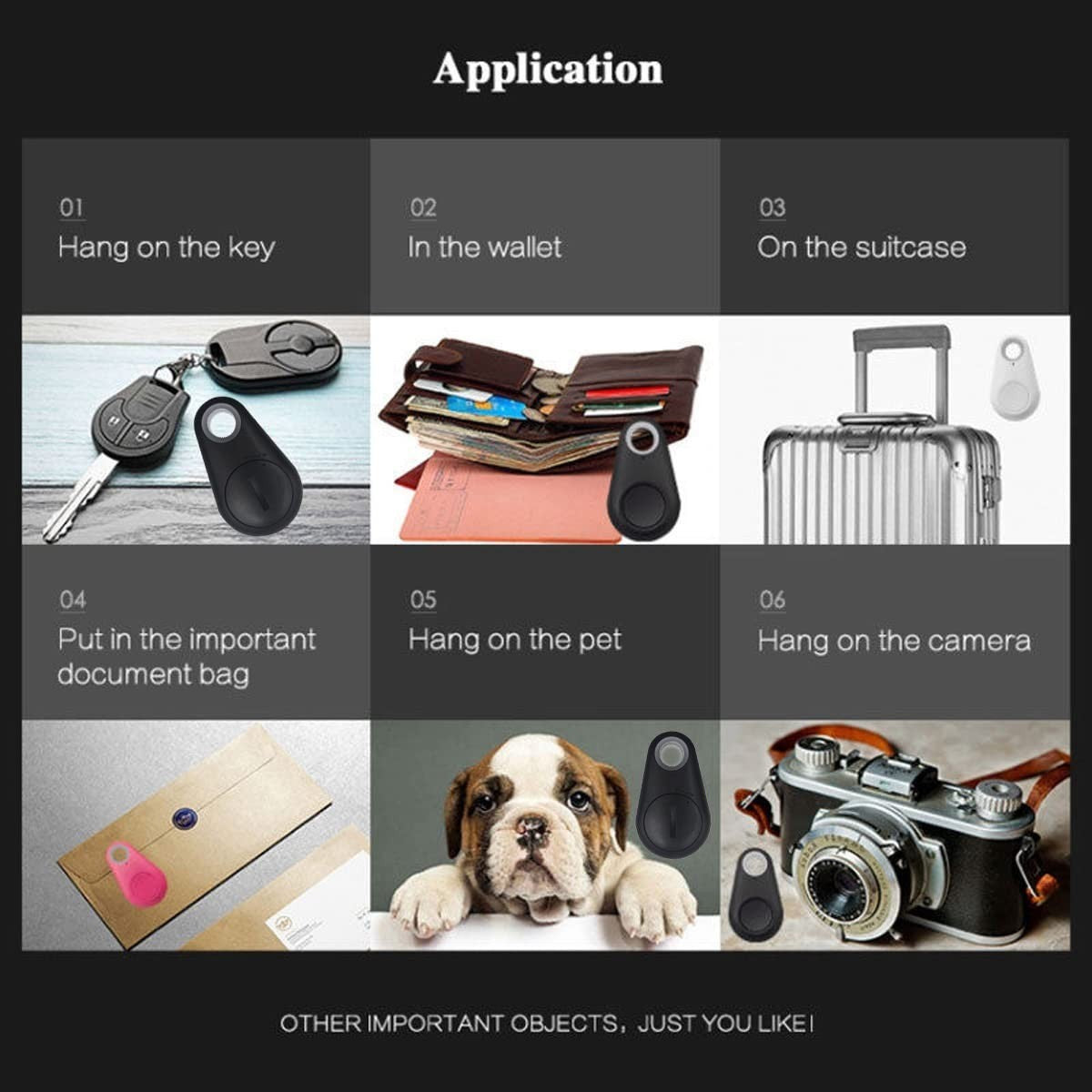 Smart Bluetooth Tracker Tag – Wireless Key, Wallet & Pet Finder