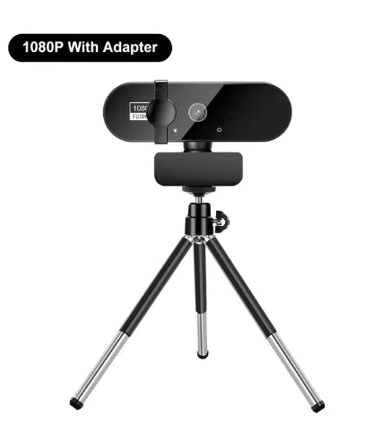 4K HD Webcam with Microphone – Auto Focus USB Camera for PC & Laptop (1080P/2K/4K)